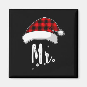 Weihnachtspaare für Paare, Rot P Magnet