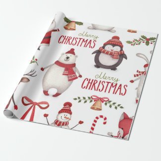 WeihnachtsPackpapier Geschenkpapier