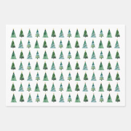 Weihnachtspapier-Bundle – Winterferien  Geschenkpapier Set