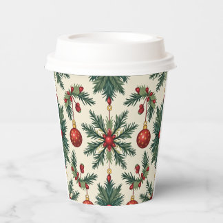 Weihnachtspapier-Cups Pappbecher