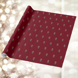 Weihnachtspapier für die Weihnachtselfen Geschenkpapier