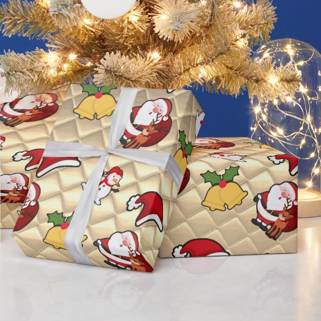 Weihnachtspapier für Kinder Geschenkpapier (Feiertage)
