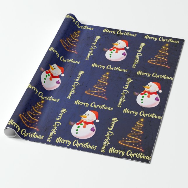 Weihnachtspapier Geschenkpapier (Ungerollt)