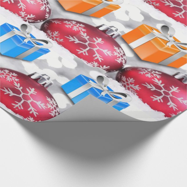 Weihnachtspapier Geschenkpapier (Ecke)