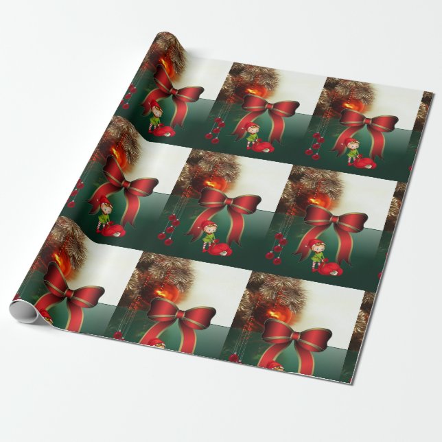 Weihnachtspapier Geschenkpapier (Ungerollt)