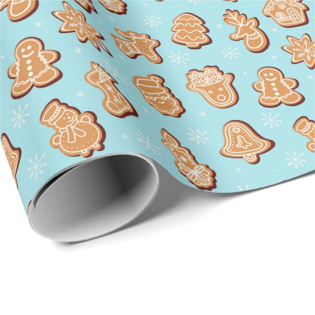 Weihnachtspapier Geschenkpapier (Rolleneckpunkt)