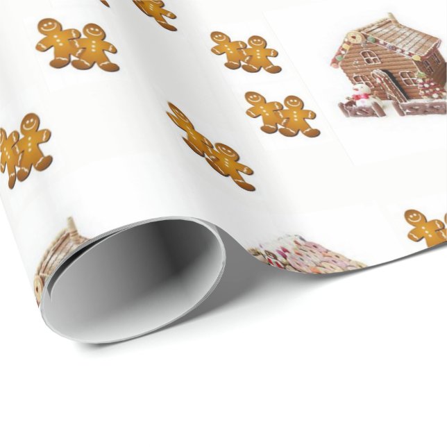 Weihnachtspapier Geschenkpapier (Rolleneckpunkt)