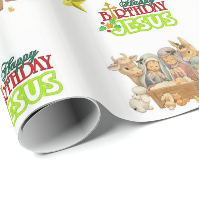 Weihnachtspapier Geschenkpapier (Rolleneckpunkt)