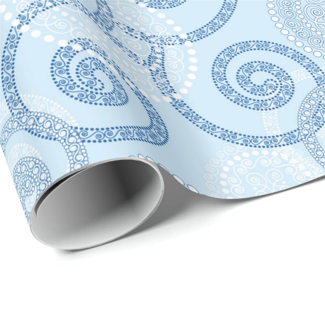 Weihnachtspapier Geschenkpapier (Rolleneckpunkt)