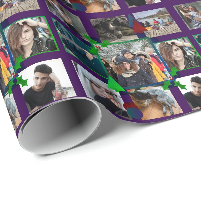 Weihnachtspapier Geschenkpapier (Rolleneckpunkt)
