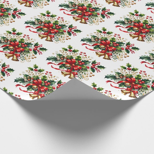 Weihnachtspapier Geschenkpapier (Ecke)