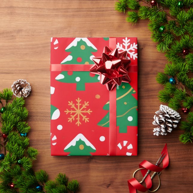 Weihnachtspapier Geschenkpapier (Feiertagsgeschenk)
