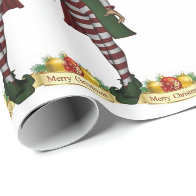 Weihnachtspapier Geschenkpapier (Rolleneckpunkt)