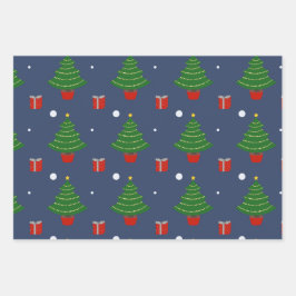 Weihnachtspapier Geschenkpapier Set