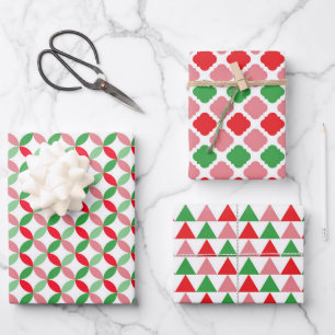 Weihnachtspapier Geschenkpapier Set
