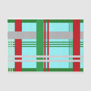 Weihnachtspapier kariert seidenpapier