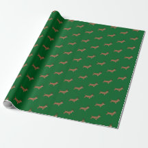 Weihnachtspapier mit Eckels