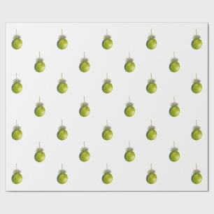 Weihnachtspapier-Ornament Geschenkpapier