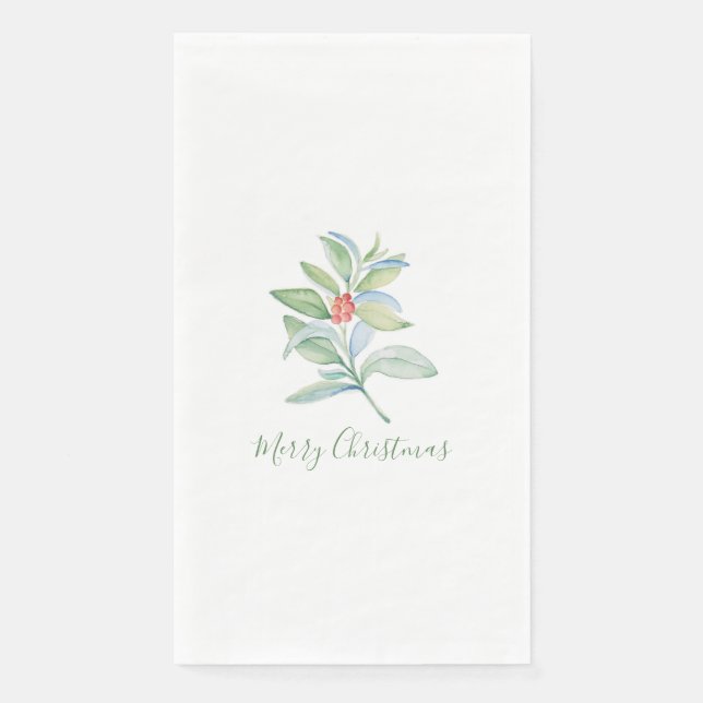 Weihnachtspapier-Serviette Serviette (Vorderseite)