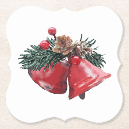 Weihnachtspapier-Untersetzer (Bracket-Form) Untersetzer
