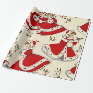 Weihnachtspapier Vintage Geschenkpapier