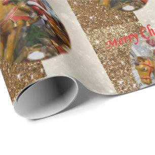 Weihnachtspapier Weihnachtsmann Geschenkpapier