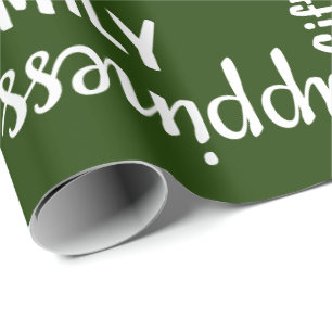 Weihnachtspapier - Worte für und über (G) Geschenkpapier