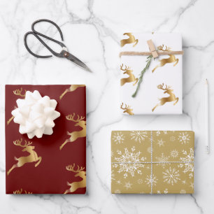 Weihnachtspapiere - Die Klassiker 2 Geschenkpapier Set