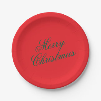 Weihnachtspapierteller – Festliche Feiertagsgeschi Pappteller