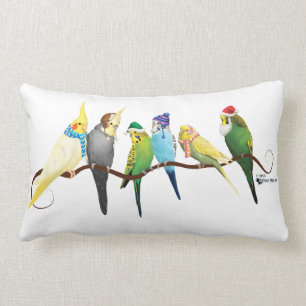 WeihnachtsParakeets u. -Cockatiels Lendenkissen