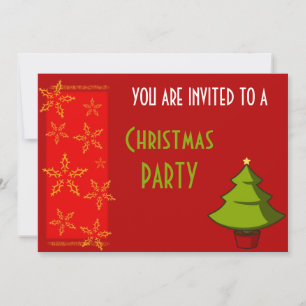 Weihnachtsparty Einladung