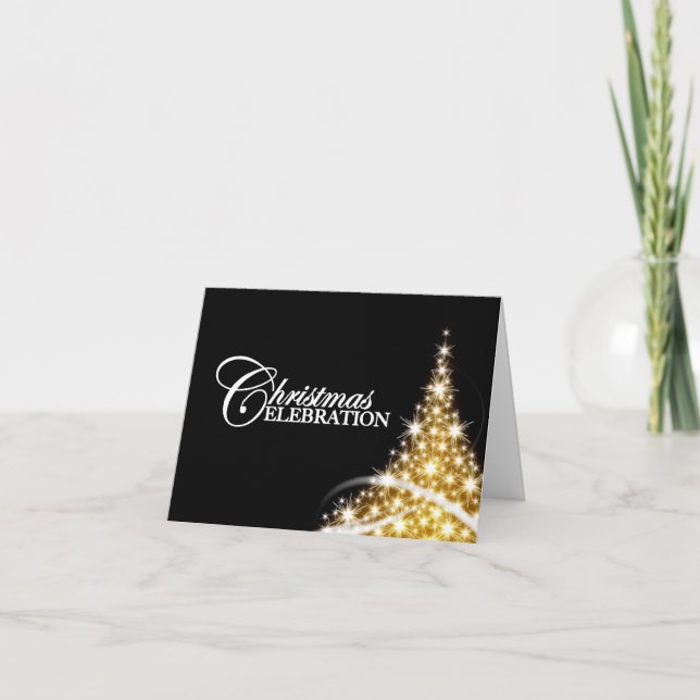 WeihnachtsParty Einladungs-Karten Einladung (Vorderseite)