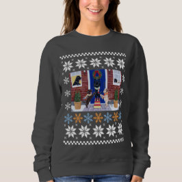 Weihnachtspass Labradors Ugly Sweatshirt