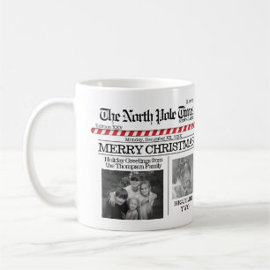 Weihnachtspass Nordpol Zeiten Whimsical Niedlich Kaffeetasse