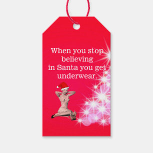 Weihnachtspass Red Lights Trefferquote Geschenkanhänger