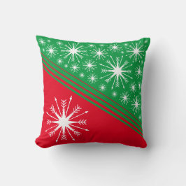 Weihnachtspass | Schneeflocken Kissen