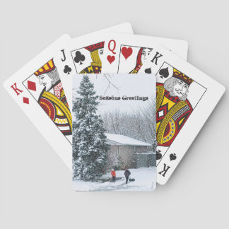Weihnachtspass Spielkarten