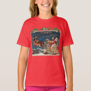 Weihnachtspatriot Nikolaus - Kinder T-Shirt
