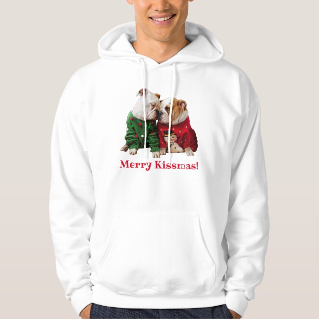 Weihnachtspersonal in den Süßen Hoodie (Vorderseite)