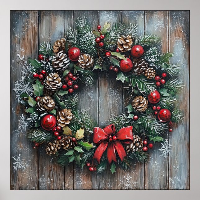 Weihnachtsperster Poster (Vorne)