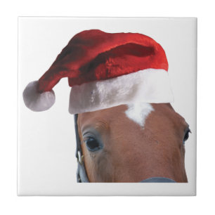Weihnachtspferd Fliese