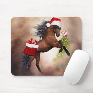 Weihnachtspferd Mousepad