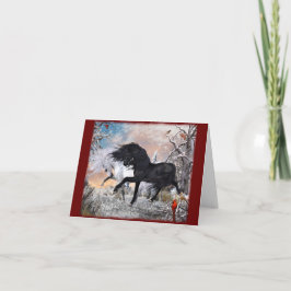 Weihnachtspferde 2022 2 karte