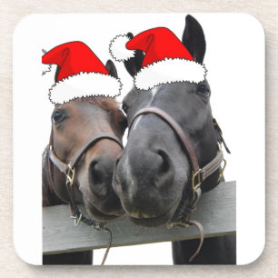 Weihnachtspferde Getränkeuntersetzer