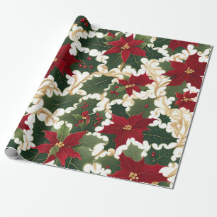 Weihnachtspflanzen in Hülle und Fülle Geschenkpapi Geschenkpapier