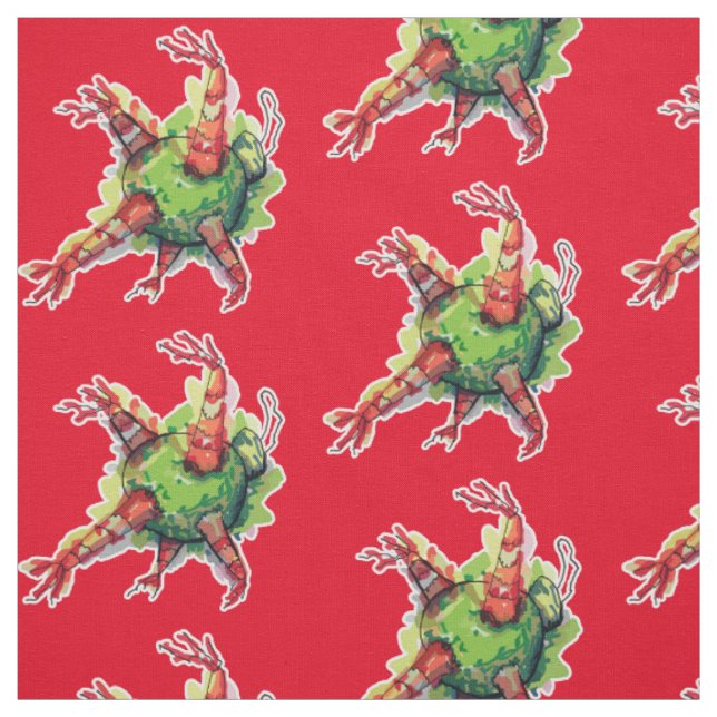 Weihnachtspiñata Stoff (Muster)