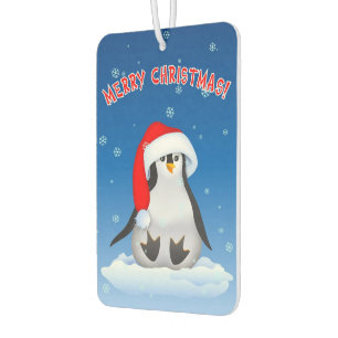 Weihnachtspinguin Autolufterfrischer