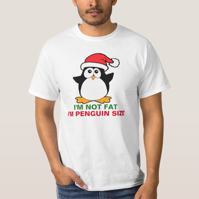WeihnachtsPinguin bin- ich nicht ich bin T-Shirt (Vorderseite)