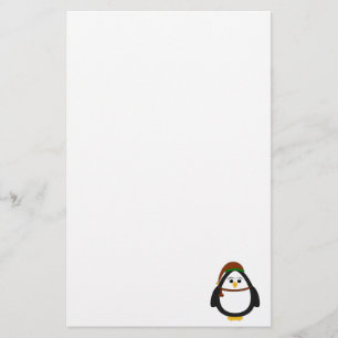 Weihnachtspinguin Briefpapier