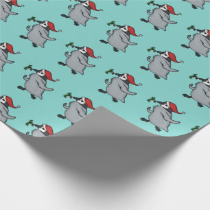 WeihnachtsPinguin Geschenkpapier
